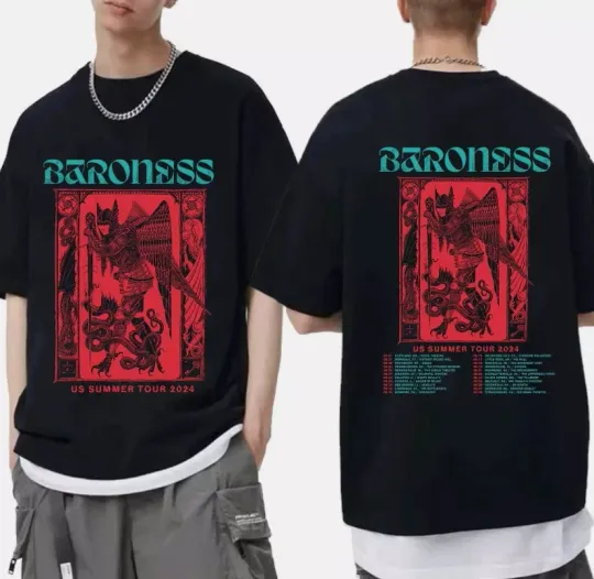 Baroness US Summer Tour 2024 T-Shirt