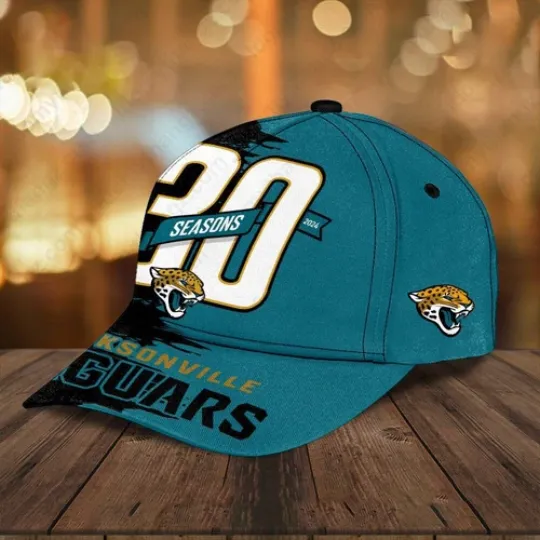 Jacksonville Jaguars 30 Seasons football Classic Cap, Jacksonville Jaguars Game Day football Cap, Jacksonville Jaguars Team football Cap
