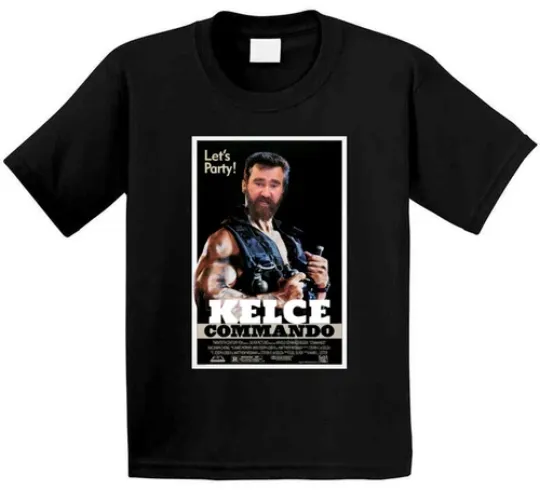 Let's Party Jason Kelce Commando T Shirt
