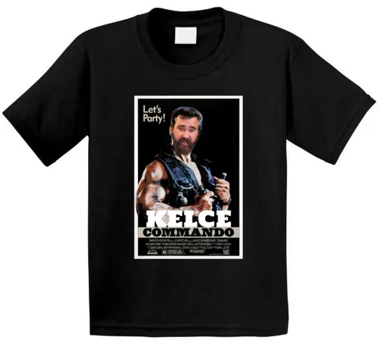Let's Party Jason Kelce Commando T Shirt