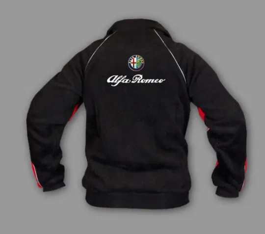Alfa Romeo Stand Collar Raglan Jackets