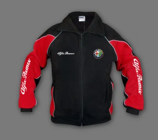 Alfa Romeo Stand Collar Raglan Jackets