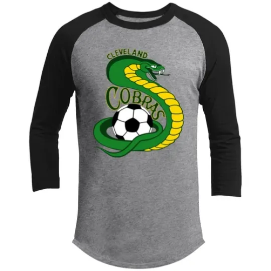 Cleveland Cobras Raglan Shirt Franchise ASL Soccer