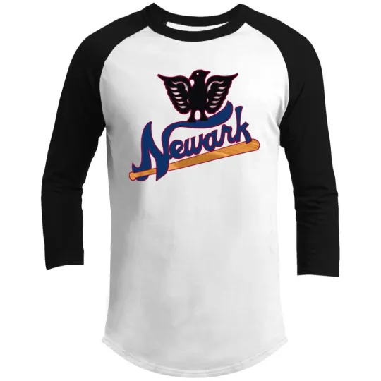 Newark Eagles Raglan Shirt Franchise Negro League Baseball