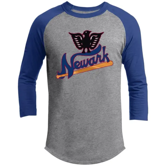 Newark Eagles Raglan Shirt Franchise Negro League Baseball
