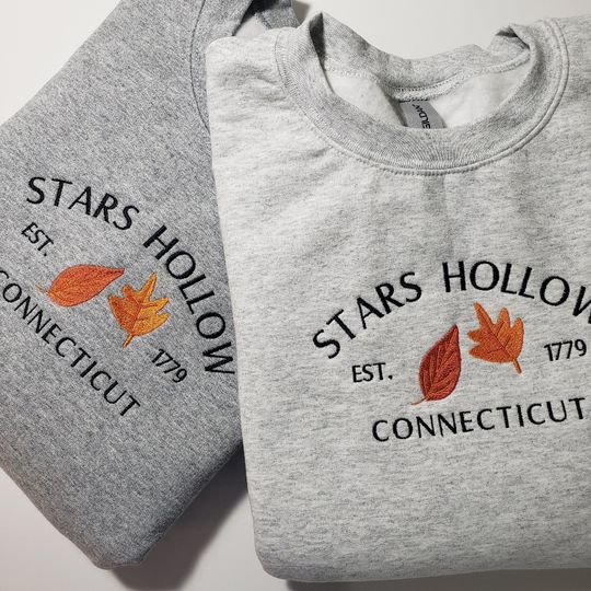 Stars Hollow Embroidered Sweatshirt