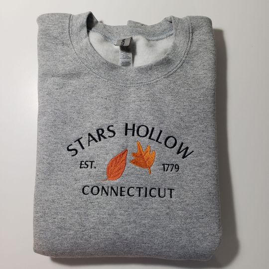 Stars Hollow Embroidered Sweatshirt