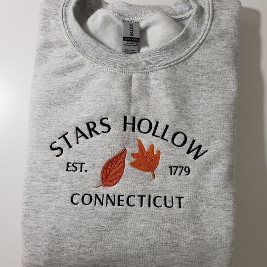 Stars Hollow Embroidered Sweatshirt