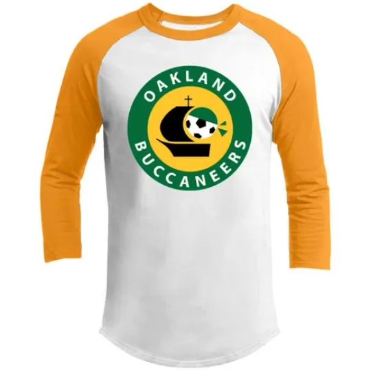 Oakland Buccaneers Raglan Shirt Franchise ASL Soccer