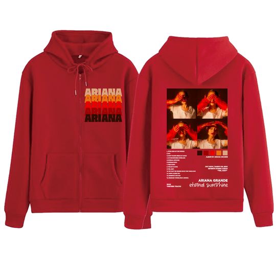 Ariana Eternal Sunshine Zipper Hoodie