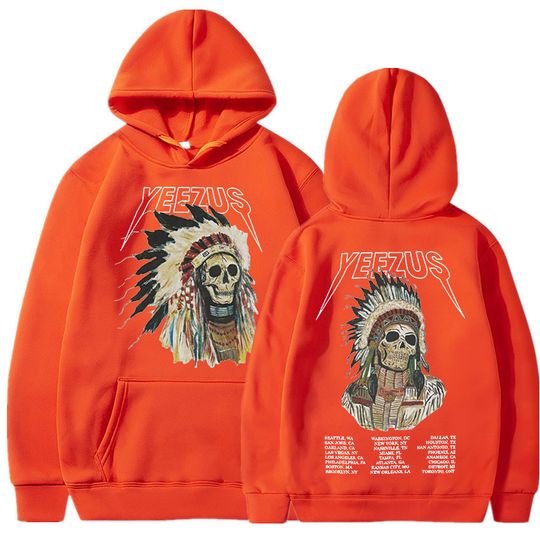 Kanye West Yeezus God Wants You Double Sided Hoodie