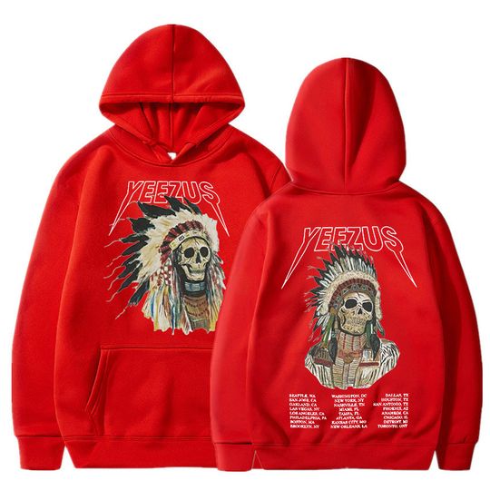 Kanye West Yeezus God Wants You Double Sided Hoodie