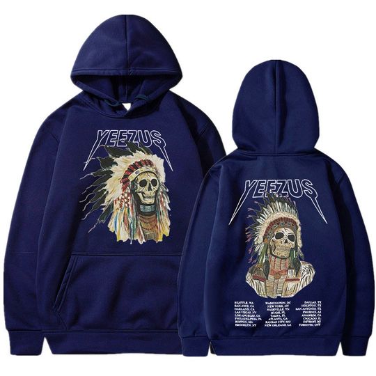 Kanye West Yeezus God Wants You Double Sided Hoodie