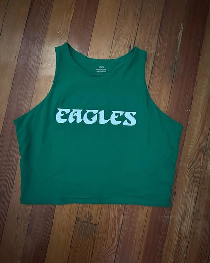Eagles Crop Tank Top