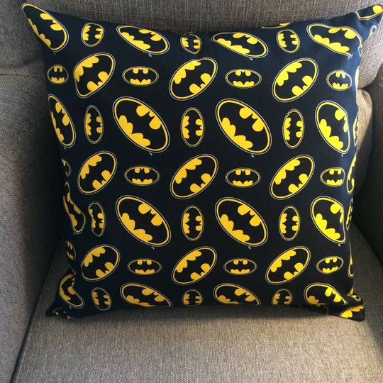 Batman throw pillow