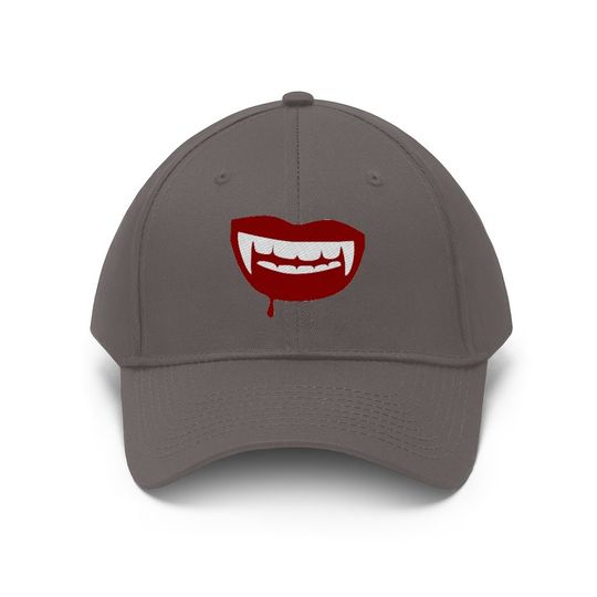 Vampire Fangs Hat, Vampire Cap, Dad-Cap, Baseball Hat