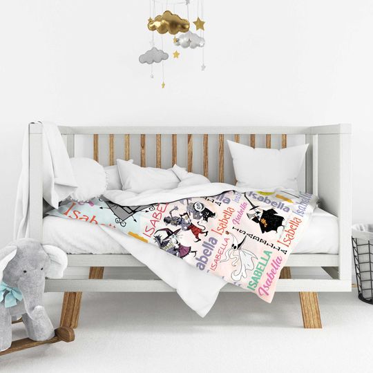 Personalized Disney The Nightmare Before Christmas Blanket, Jack Skellington Sally Blanket