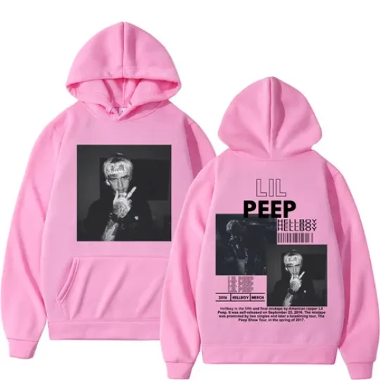 Hip Hop Rapper Lil Peep Graphic Hoodie High Quality Fashion Pullovers
