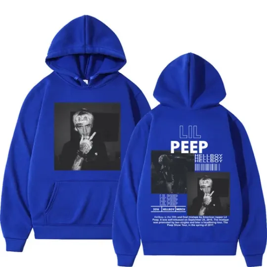Hip Hop Rapper Lil Peep Graphic Hoodie High Quality Fashion Pullovers