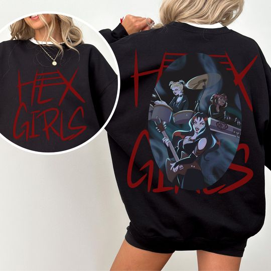 hex girls halloween sweatshirt | scooby doo halloween spooky | trendy aesthetic retro vintage sweatshirt |