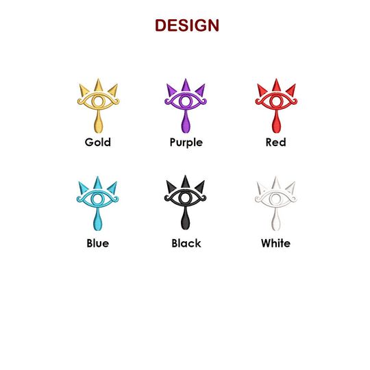 Zelda Sheikah Symbol Embroidered Cap Dad Cap Halloween