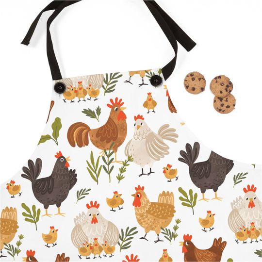 Chicken Art Apron (AOP)