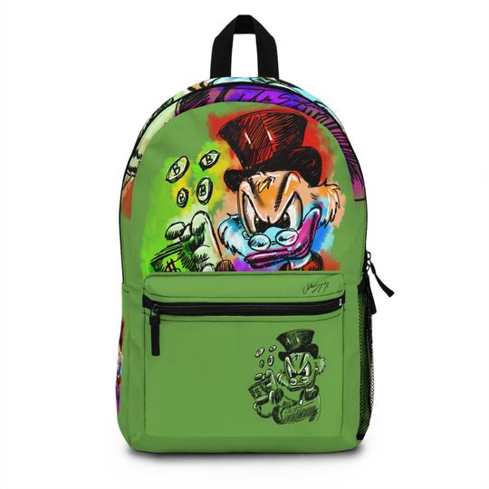 Hand-Drawn Cartoon Kids Backpack