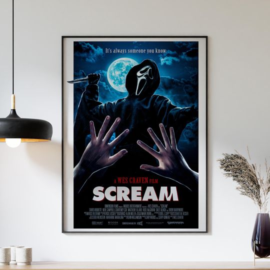 Scream Poster - Movie Print