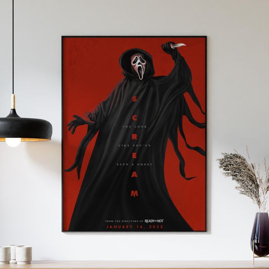 Scream Poster - Movie Print