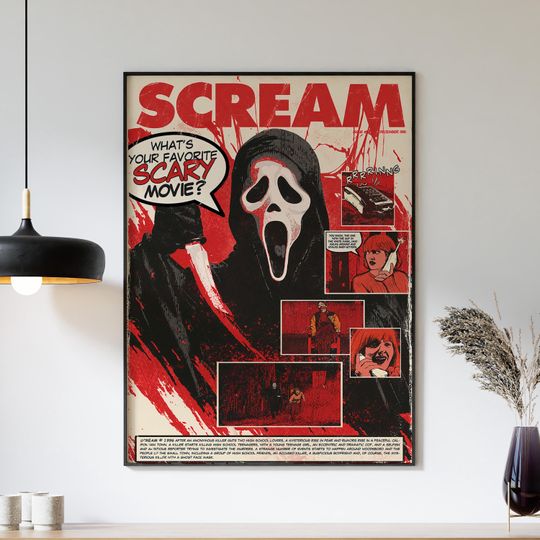 Scream Poster - Movie Print