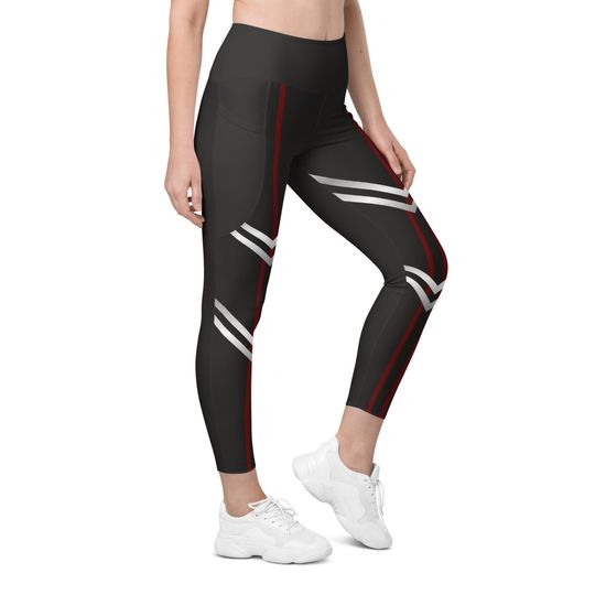 Scarlet Enchantress Leggings with pockets