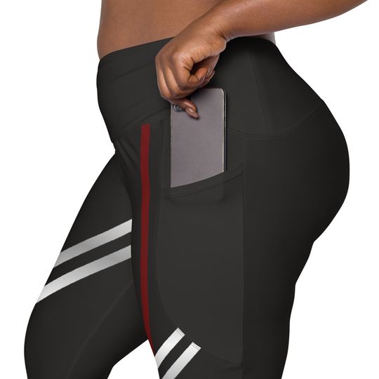 Scarlet Enchantress Leggings with pockets