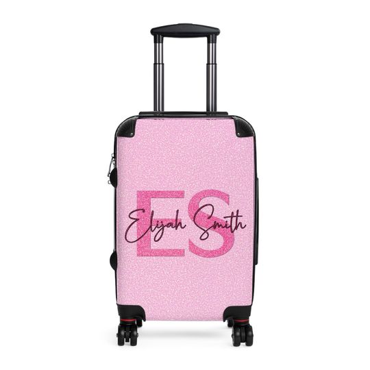 Custom Barbie Suitcase, Custom Barbie Luggage, Travel Bag
