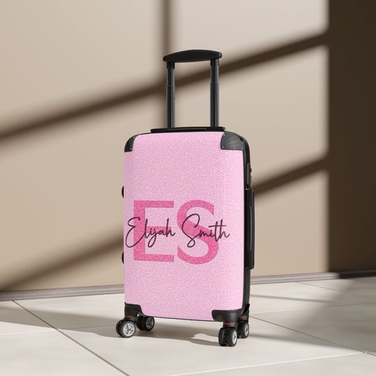 Custom Barbie Suitcase, Custom Barbie Luggage, Travel Bag
