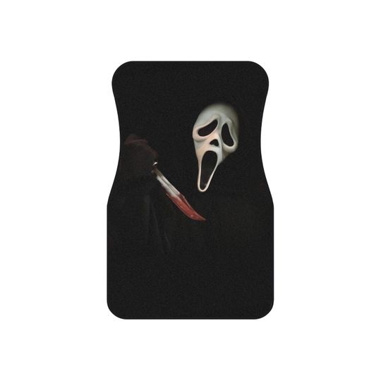 Ghost Car Floor Mats | Horror Car Mats | Halloween Car Mats | Car Decoration