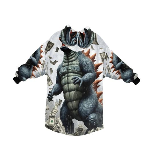 Blanket Hoodie god zilla Gojira Kaiju