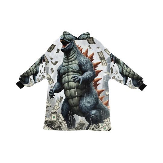 Blanket Hoodie god zilla Gojira Kaiju