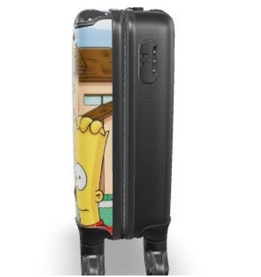 Simpsons Luggage Suitcase Travelling Gifts
