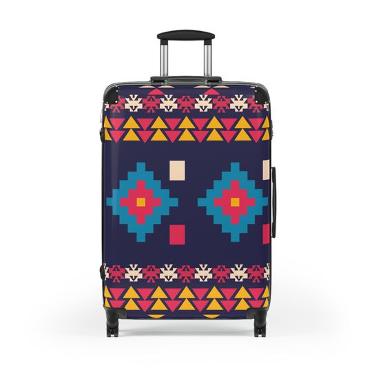 Aztec Suitcase, Aztec Luggage, Travel Bag