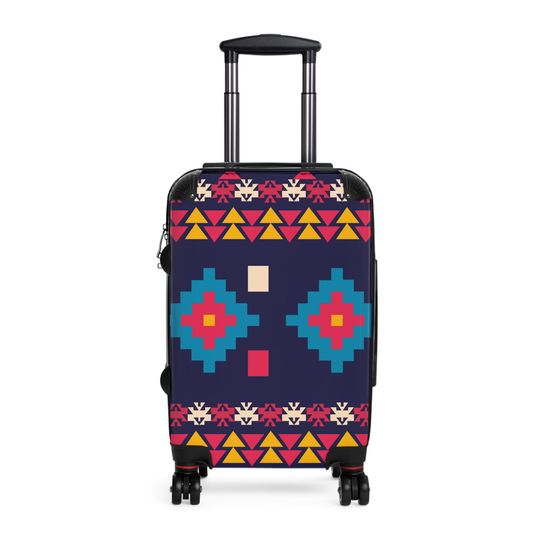 Aztec Suitcase, Aztec Luggage, Travel Bag