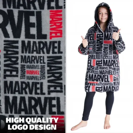 Marvel Oversized Blanket Hoodie Avengers -All Over Print
