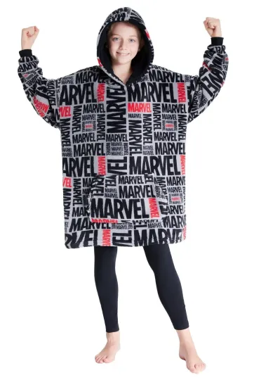 Marvel Oversized Blanket Hoodie Avengers -All Over Print