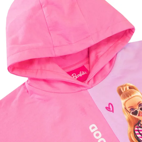 Girls Barbie Blanket Hoodie