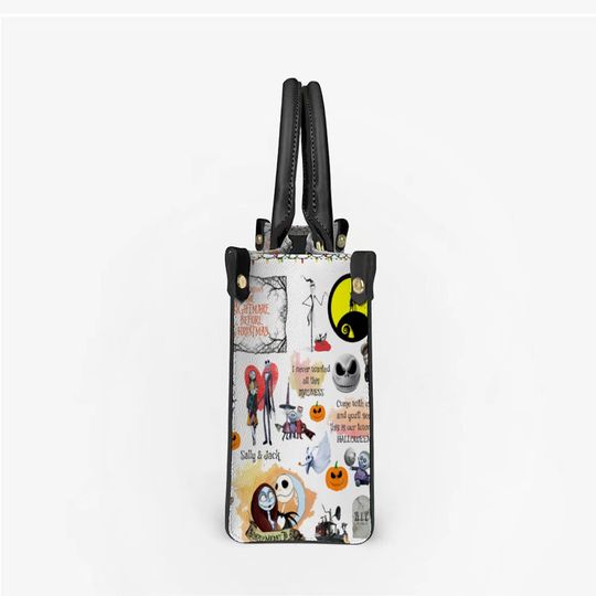 Nightmare Before Christmas Artificial Leather Handbag Bag