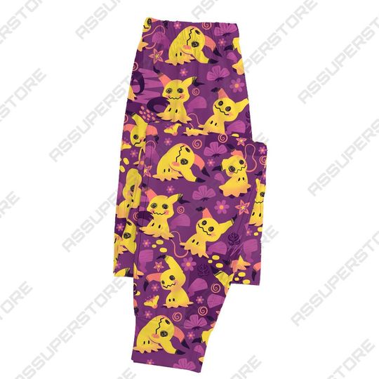 Mimikyu Pajamas Cute Ghost Family Pajamas Set Japanese Anime Pajamas Gift