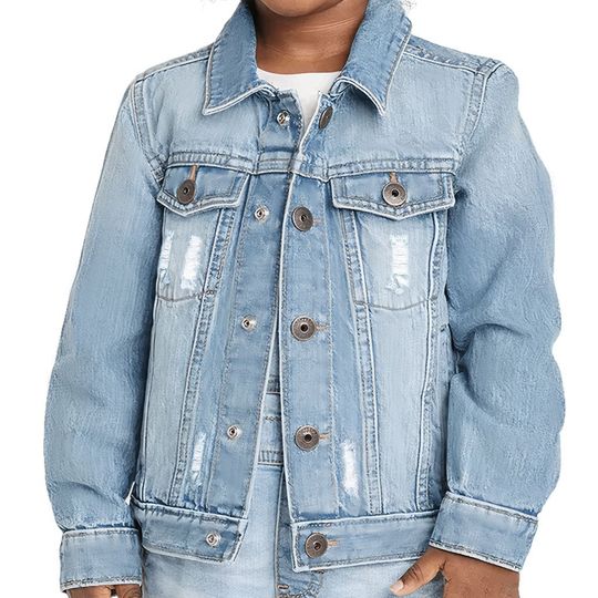 Dessert Toddler Denim Jacket - Cartoon Jean Jacket - Cute Kawaii Denim Jacket for Women
