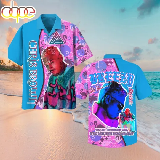 Chris Brown Music Hawaiian Shirt