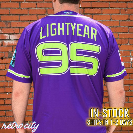 Space Rangers 'Toy Story' Buzz Lightyear Baseball Fan Jersey