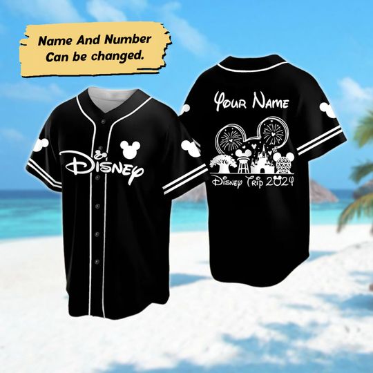 Personalized Family Vacation 2024 Baseball Jersey