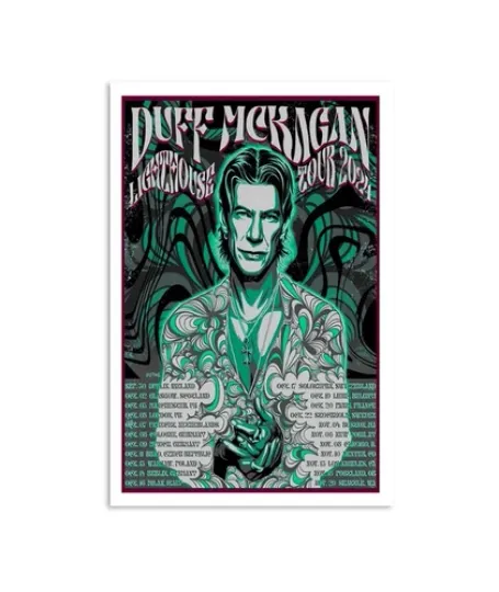 Duff McKagan Lighthouse Tour 2024 Poster